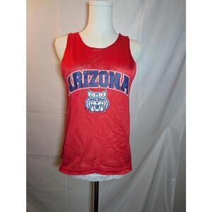 Vintage True Fan University of Arizona Wildcat Red Basketball Jersey Youth Med